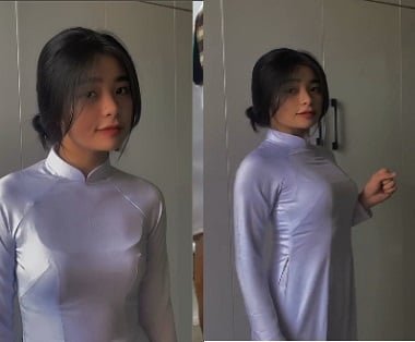 Đụ em áo dài thích nắm ngực