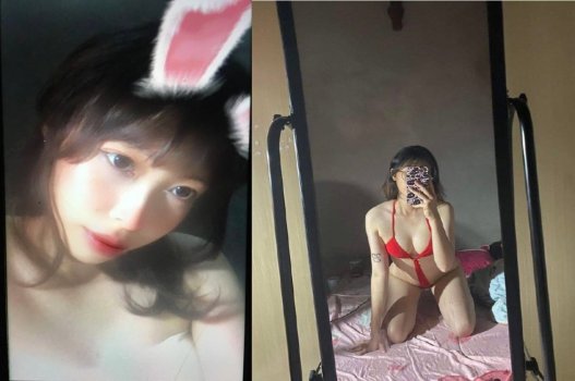 Em người yêu mặc nội y đen đầy quyến rũ