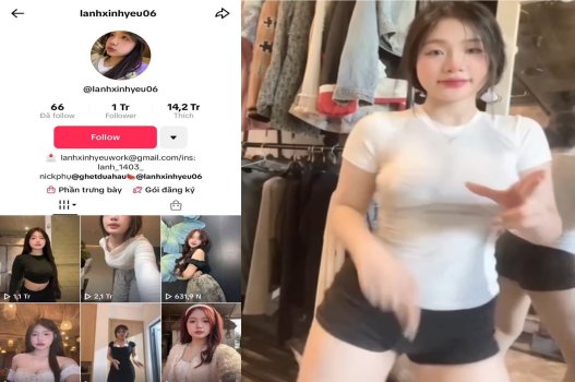 Clip sex đầy đủ của tik toker Lanhxinhyeu với thân hình sexy và kỹ năng BJ tuyệt vời
