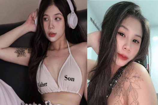 Gia Hân đưa gối xuống để dễ hấp diêm