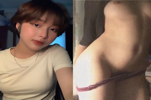 Em xinh đáng yêu bị chàng trai xăm trổ đụ