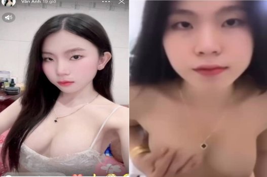Đúng chuẩn: Vân Anh vếu to thích bị sờ
